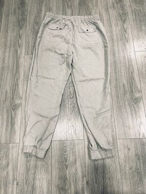 C&C California Women's Light Gray Track Lyocell Joggers Size L